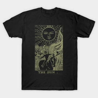 Golden Tarot - The Sun T-Shirt